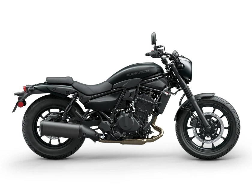 Kawasaki Eliminator 500 Metallic Matte Carbon Gray Flat Ebony
