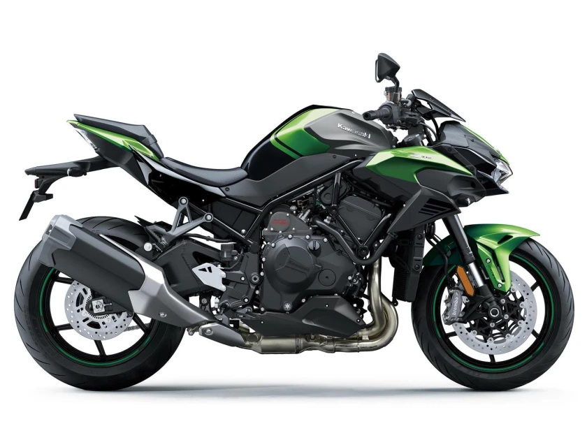 Kawasaki Z H2 Emerald Blazed Green / Met. Matte Graphene Steel Gray / Met. Diablo Black