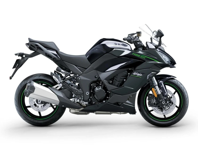 Kawasaki Ninja 1100 SX 2025 Metallic Carbon Gray / Metallic Diablo Black