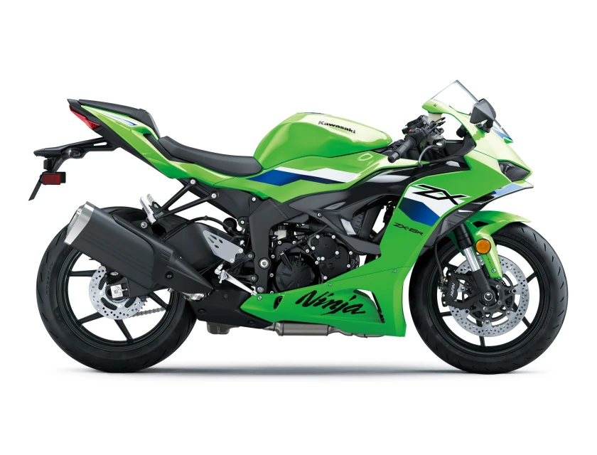Kawasaki Ninja ZX-6R Lime green