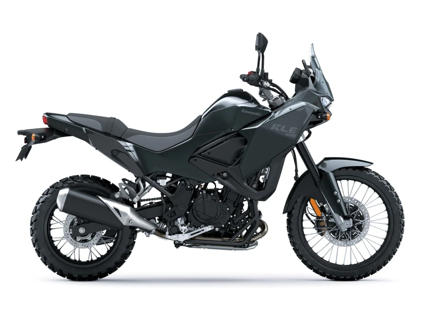 Kawasaki KLE 500 Metallic Carbon Gray / Ebony