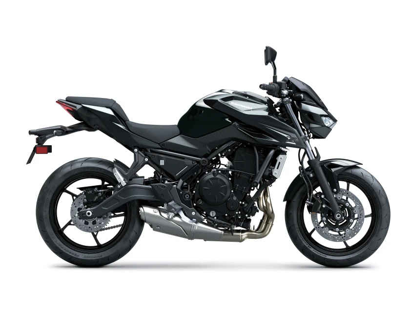 Kawasaki Z650S Ebony / Metallic Carbon Gray
