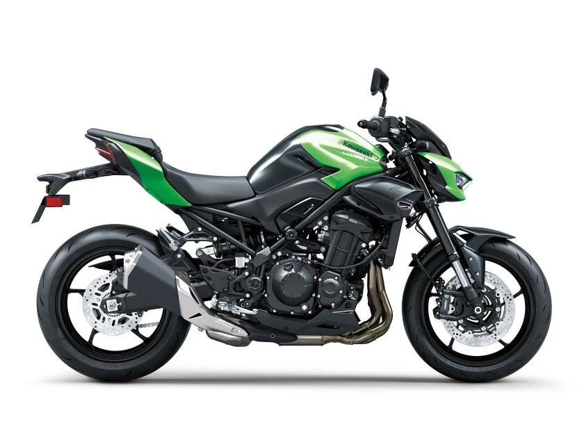 Kawasaki Z900 (70kW) Candy Lime Green / Metallic Carbon Gray