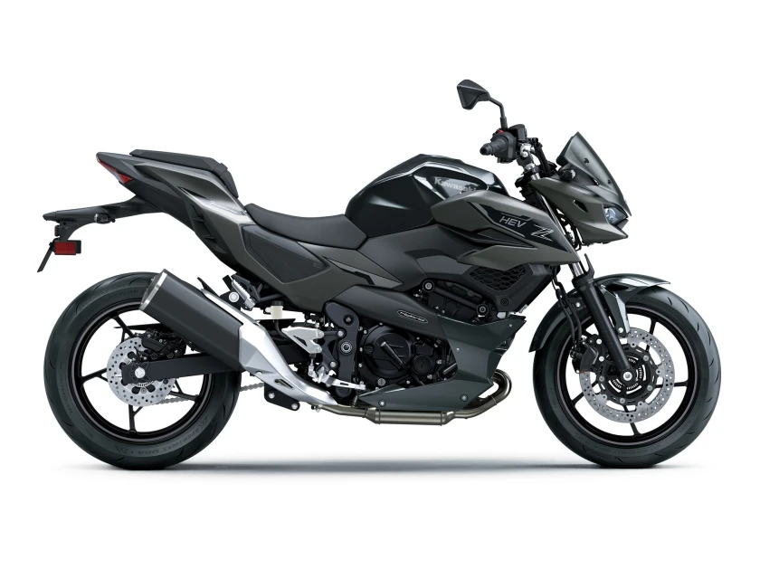 Kawasaki Z7 Hybrid Metallic Matte Graphenesteel Gray / Ebony