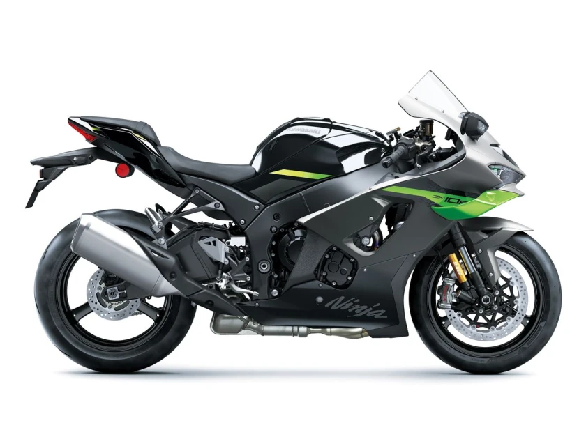 Kawasaki Ninja ZX-10R Metallic Matte Graphenesteel Gray / Metallic Spark Black / Lime Green